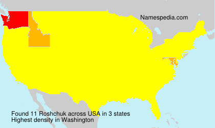 Surname Roshchuk in USA Surname Roshchuk in USA