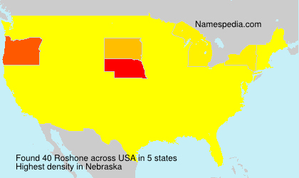 Surname Roshone in USA Surname Roshone in USA