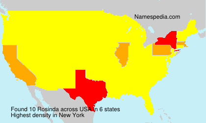 Surname Rosinda in USA Surname Rosinda in USA