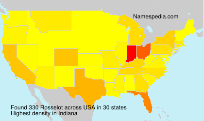 Surname Rosselot in USA Surname Rosselot in USA
