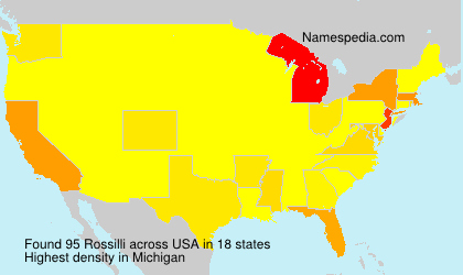 Surname Rossilli in USA Surname Rossilli in USA