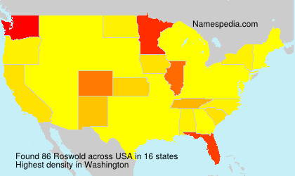 Surname Roswold in USA Surname Roswold in USA