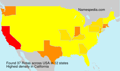 Surname Rotas in USA Surname Rotas in USA