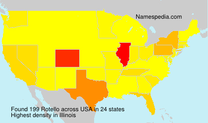 Surname Rotello in USA Surname Rotello in USA