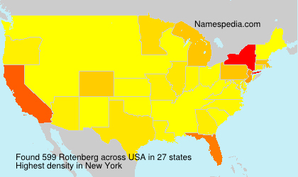 Surname Rotenberg in USA Surname Rotenberg in USA