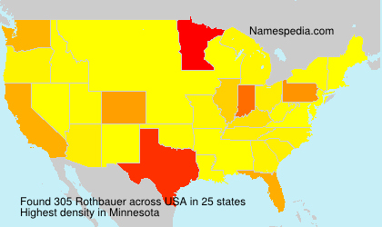 Surname Rothbauer in USA Surname Rothbauer in USA