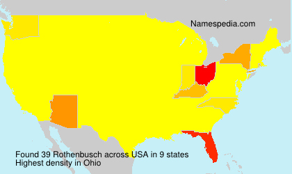 Surname Rothenbusch in USA Surname Rothenbusch in USA