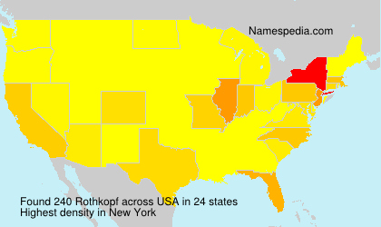 Surname Rothkopf in USA Surname Rothkopf in USA