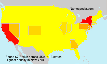 Surname Rotkin in USA Surname Rotkin in USA