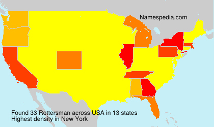 Surname Rottersman in USA Surname Rottersman in USA