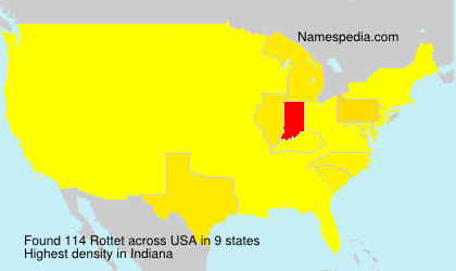 Surname Rottet in USA Surname Rottet in USA