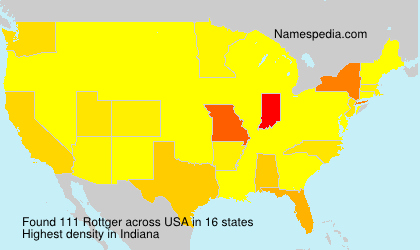 Surname Rottger in USA Surname Rottger in USA