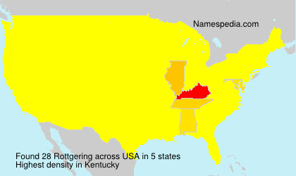 Surname Rottgering in USA Surname Rottgering in USA