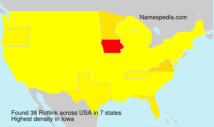 Surname Rottink in USA Surname Rottink in USA