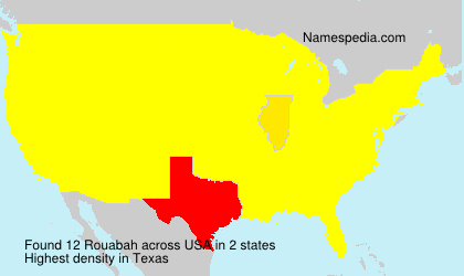 Surname Rouabah in USA Surname Rouabah in USA