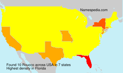 Surname Roucco in USA Surname Roucco in USA
