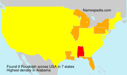 Surname Roudolph in USA Surname Roudolph in USA