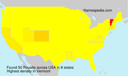 Surname Rouelle in USA Surname Rouelle in USA