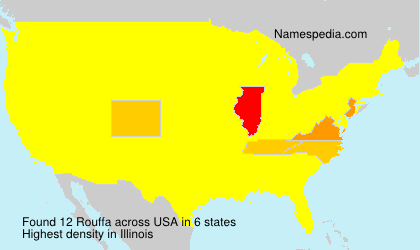 Surname Rouffa in USA Surname Rouffa in USA