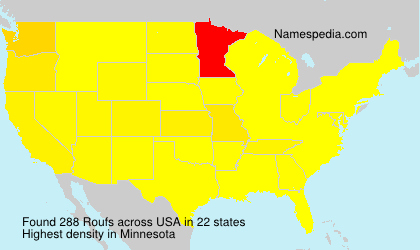 Surname Roufs in USA Surname Roufs in USA