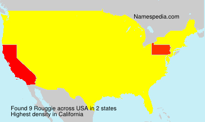 Surname Rouggie in USA Surname Rouggie in USA