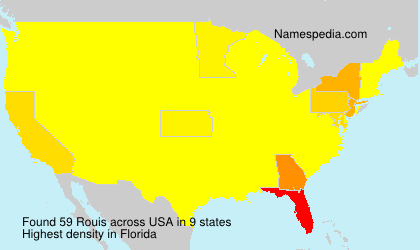 Surname Rouis in USA Surname Rouis in USA