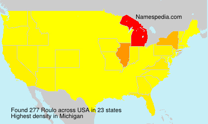 Surname Roulo in USA Surname Roulo in USA