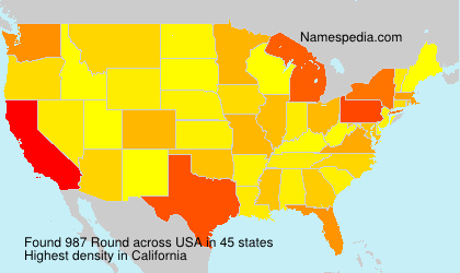 Surname Round in USA Surname Round in USA