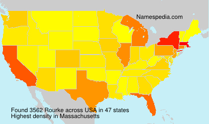 Surname Rourke in USA Surname Rourke in USA