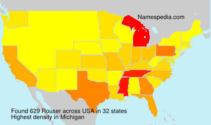 Surname Rouser in USA Surname Rouser in USA