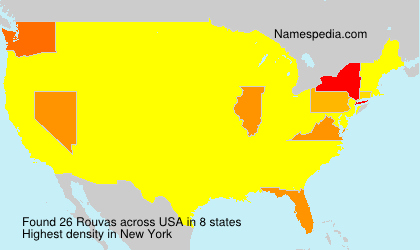 Surname Rouvas in USA Surname Rouvas in USA