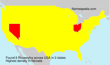 Surname Rouweyha in USA Surname Rouweyha in USA