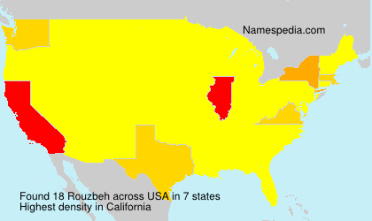 Surname Rouzbeh in USA Surname Rouzbeh in USA