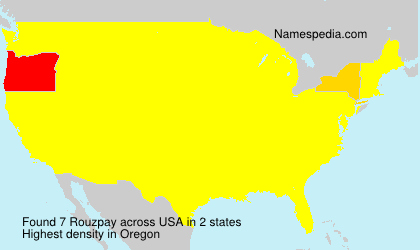Surname Rouzpay in USA Surname Rouzpay in USA