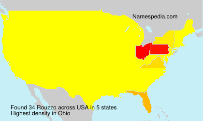 Surname Rouzzo in USA Surname Rouzzo in USA
