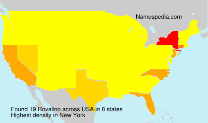 Surname Rovalino in USA Surname Rovalino in USA