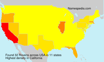 Surname Rovens in USA Surname Rovens in USA