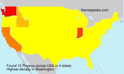 Surname Royeca in USA Surname Royeca in USA