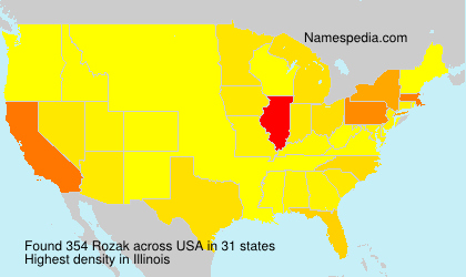 Surname Rozak in USA Surname Rozak in USA