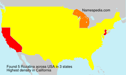 Surname Rozalina in USA Surname Rozalina in USA