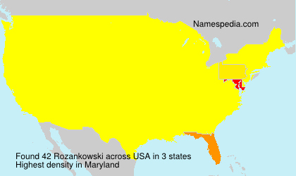 Surname Rozankowski in USA Surname Rozankowski in USA
