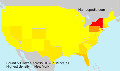Surname Rozea in USA Surname Rozea in USA