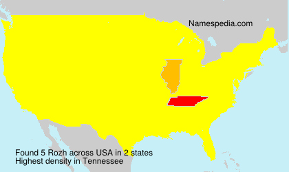 Surname Rozh in USA Surname Rozh in USA