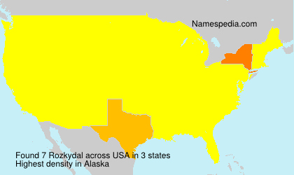 Surname Rozkydal in USA Surname Rozkydal in USA