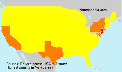 Surname Rrivera in USA Surname Rrivera in USA