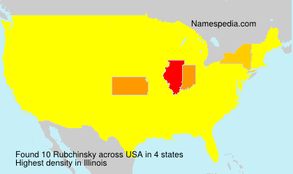 Surname Rubchinsky in USA Surname Rubchinsky in USA