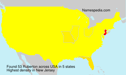 Surname Ruberton in USA Surname Ruberton in USA