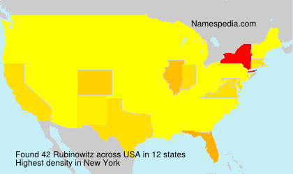 Surname Rubinowitz in USA Surname Rubinowitz in USA