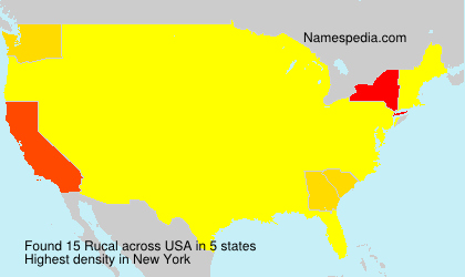 Surname Rucal in USA Surname Rucal in USA