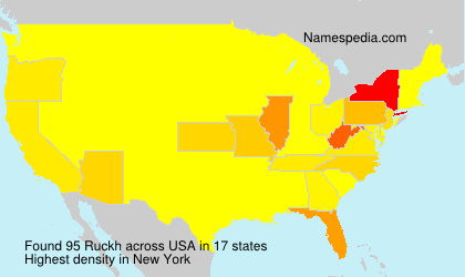 Surname Ruckh in USA Surname Ruckh in USA